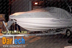 barca cu motor prelata PVC