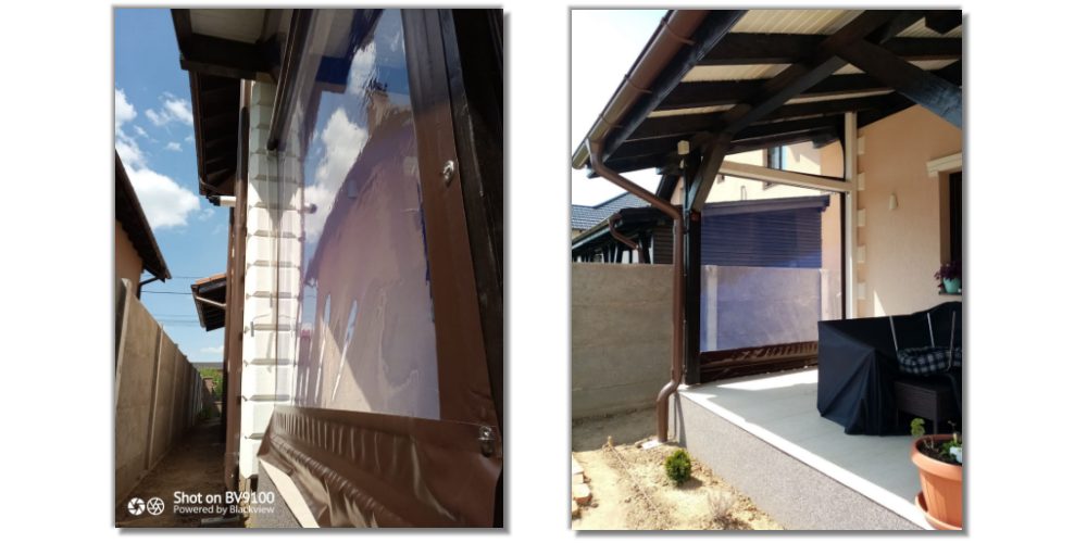 Sfaturi pentru inchideri terase cu folie PVC transparent