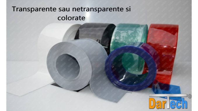 tipuri de PVC transparent color